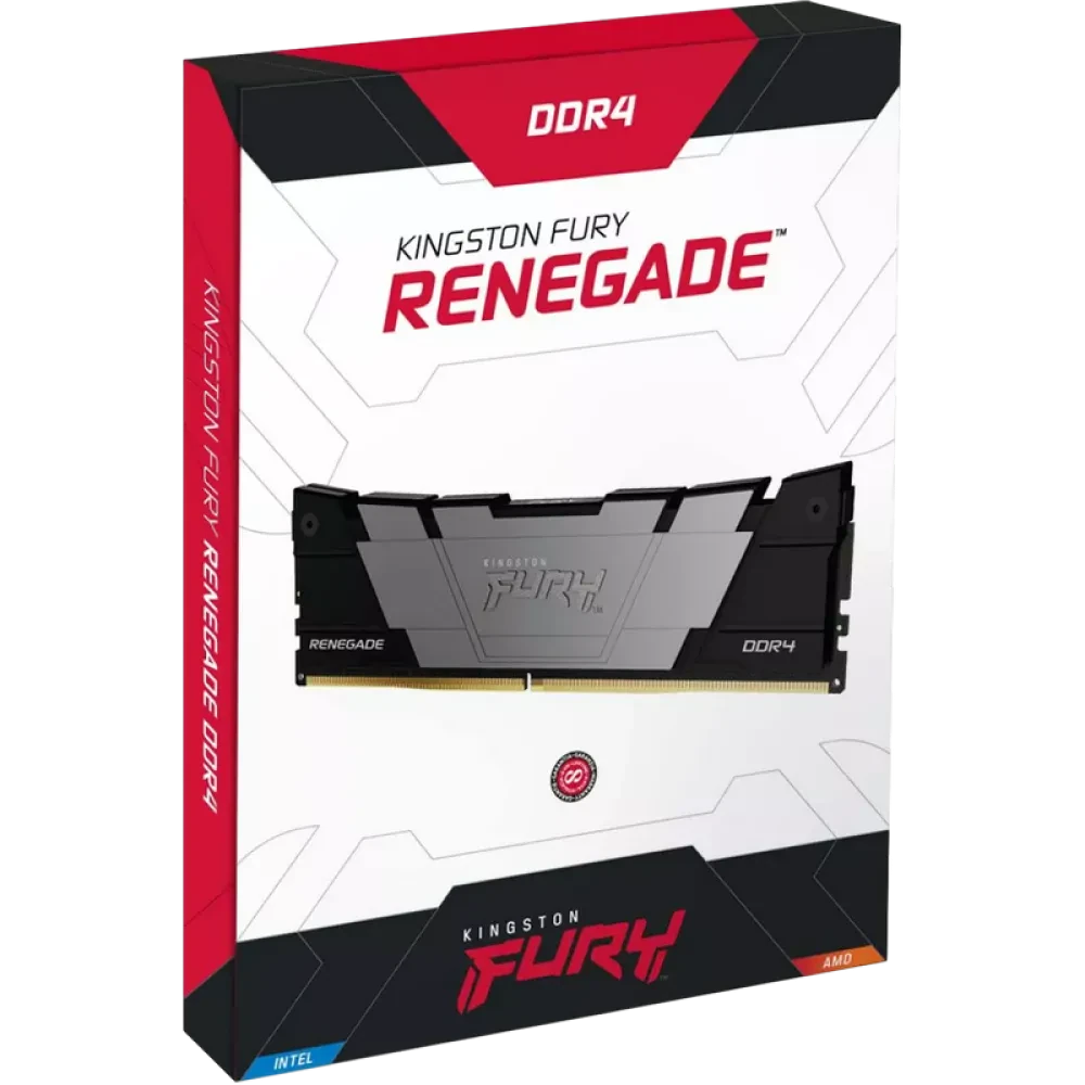 Оперативная память Kingston FURY Renegade, DDR4 SDRAM, 4000 МГц, 8 ГБ, KF440C19RB2/8