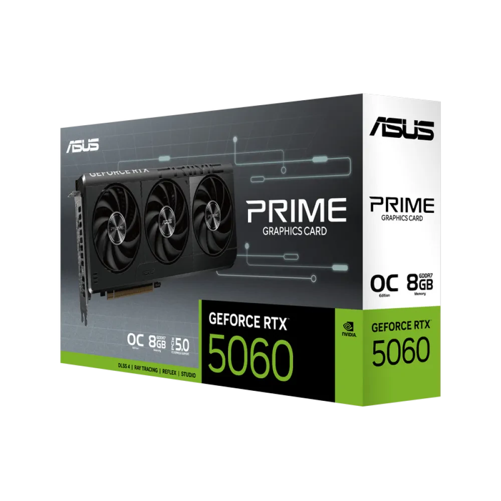 Placă Video ASUS PRIME-RTX5060-O8G, 8GB GDDR7 128bit