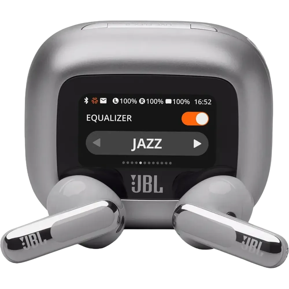 Наушники JBL LIVE Flex 3, Серебристый