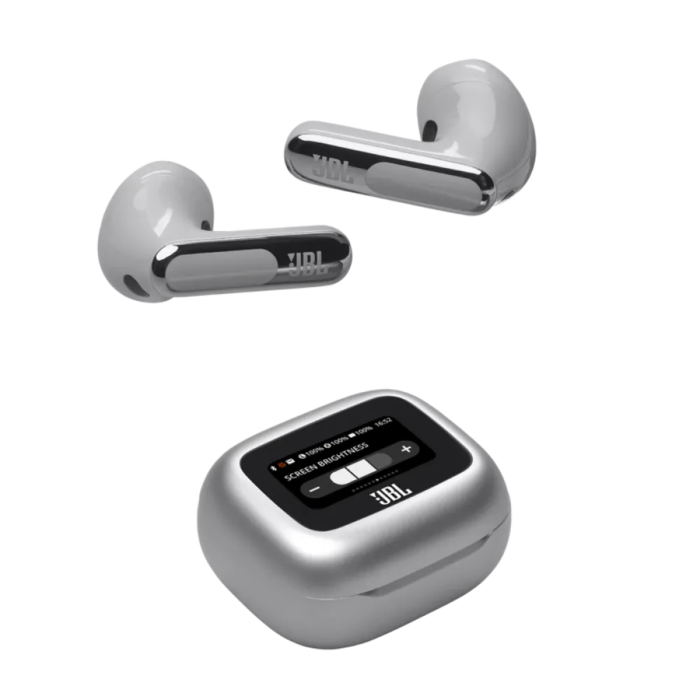 Наушники JBL LIVE Flex 3, Серебристый