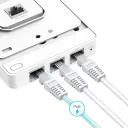 Punct de acces fără fir TP-LINK EAP235-Wall, 300 Mbps, 867 Mbps, Alb