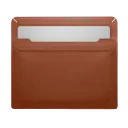 Husă pentru laptop Spigen Valentinus 15-16", Piele artificială, Cafeniu