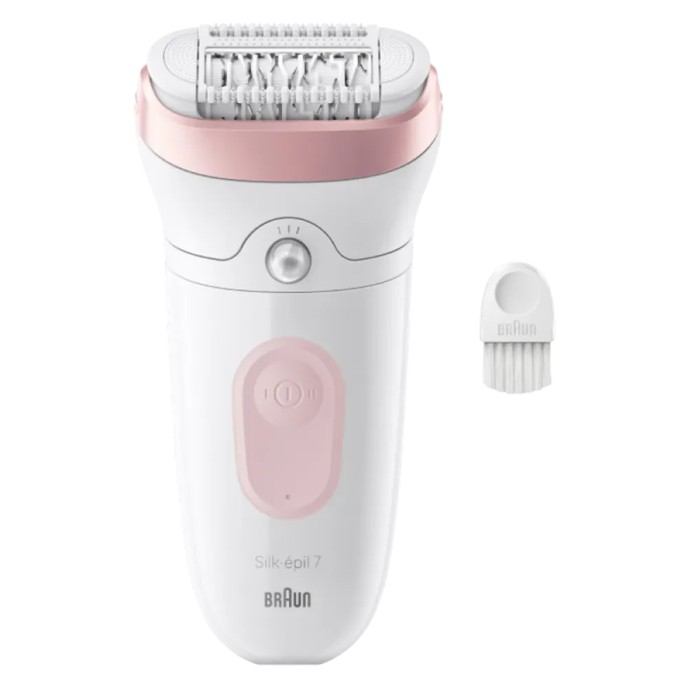 Epilator Braun SE7000, Alb | Roz