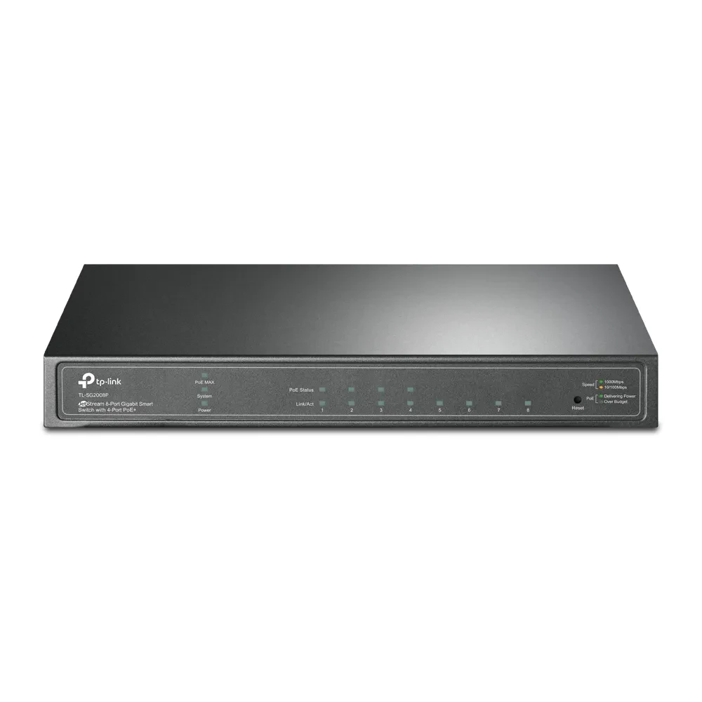 Comutator PoE TP-LINK TL-SG2008P, 4x IEEE 802.3af/at
