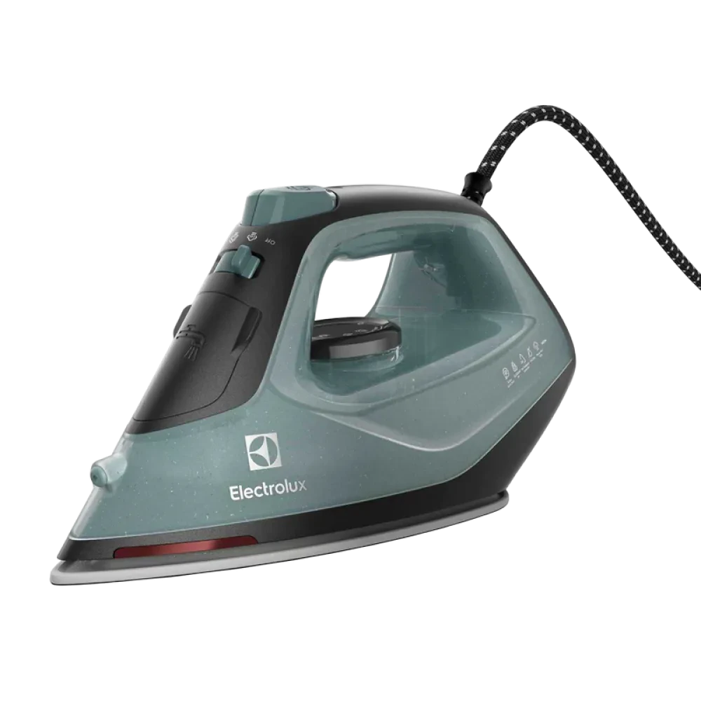 Fier de călcat Electrolux E5SI2-6OG, 2400W, Negru | Verde