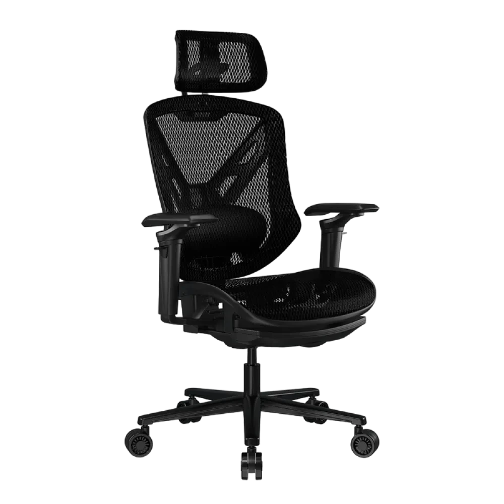 Scaun Gaming Cougar Speeder, Plasă Respirabilă, Negru
