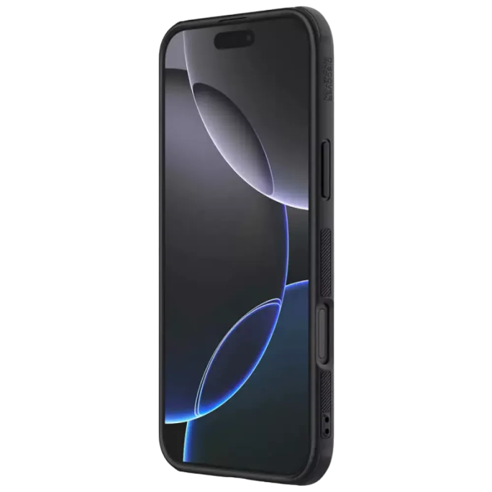 Чехол Nillkin iPhone 16 Pro Max - Super Frosted Shield Pro Mag, Чёрный