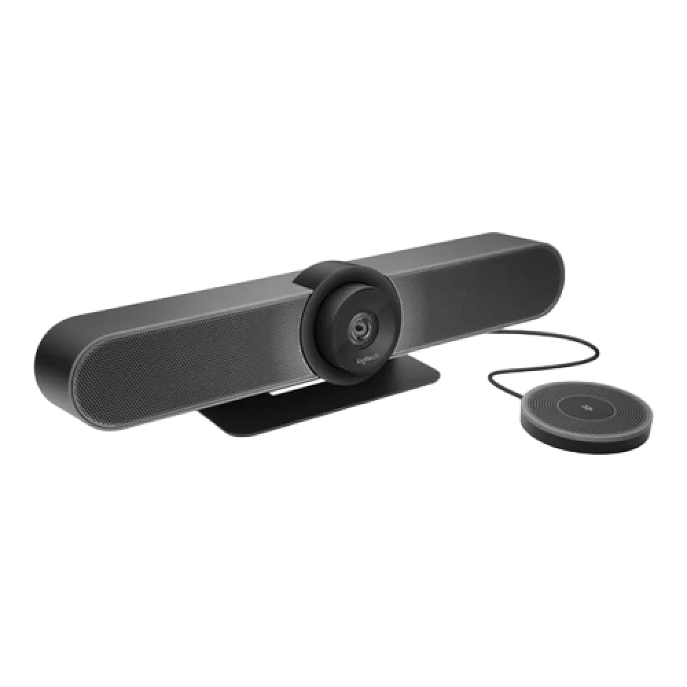 Microfon pentru camera Logitech MEETUP Expansion Mics, Fără fir, Negru