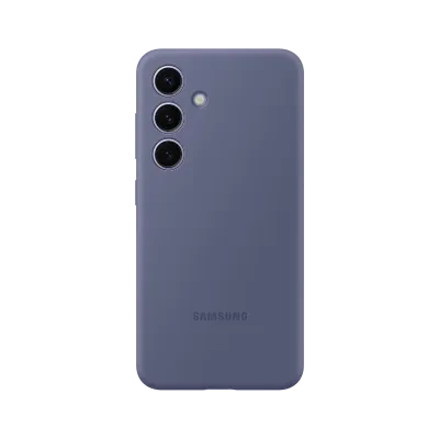 Чехол Samsung Silicone Cover Galaxy S24, Фиолетовый