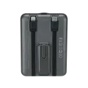 Acumulator extern Rivacase VA2607, 5000mAh, Negru