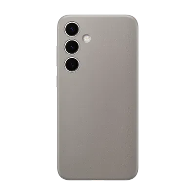 Чехол Samsung Vegan Leather Case Galaxy S24+, Серо-коричневый