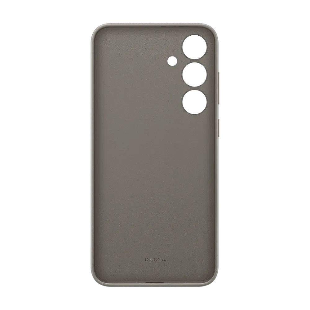 Чехол Samsung Vegan Leather Case Galaxy S24+, Серо-коричневый