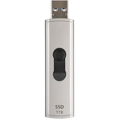 Внешний портативный SSD накопитель Transcend ESD320A, 1 ТБ, Серый (TS1TESD320A)