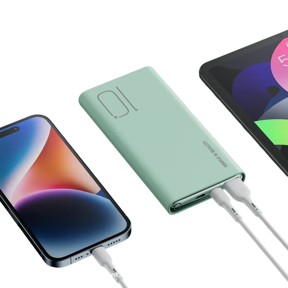 Acumulator extern XO PR229, 1000mAh, Verde