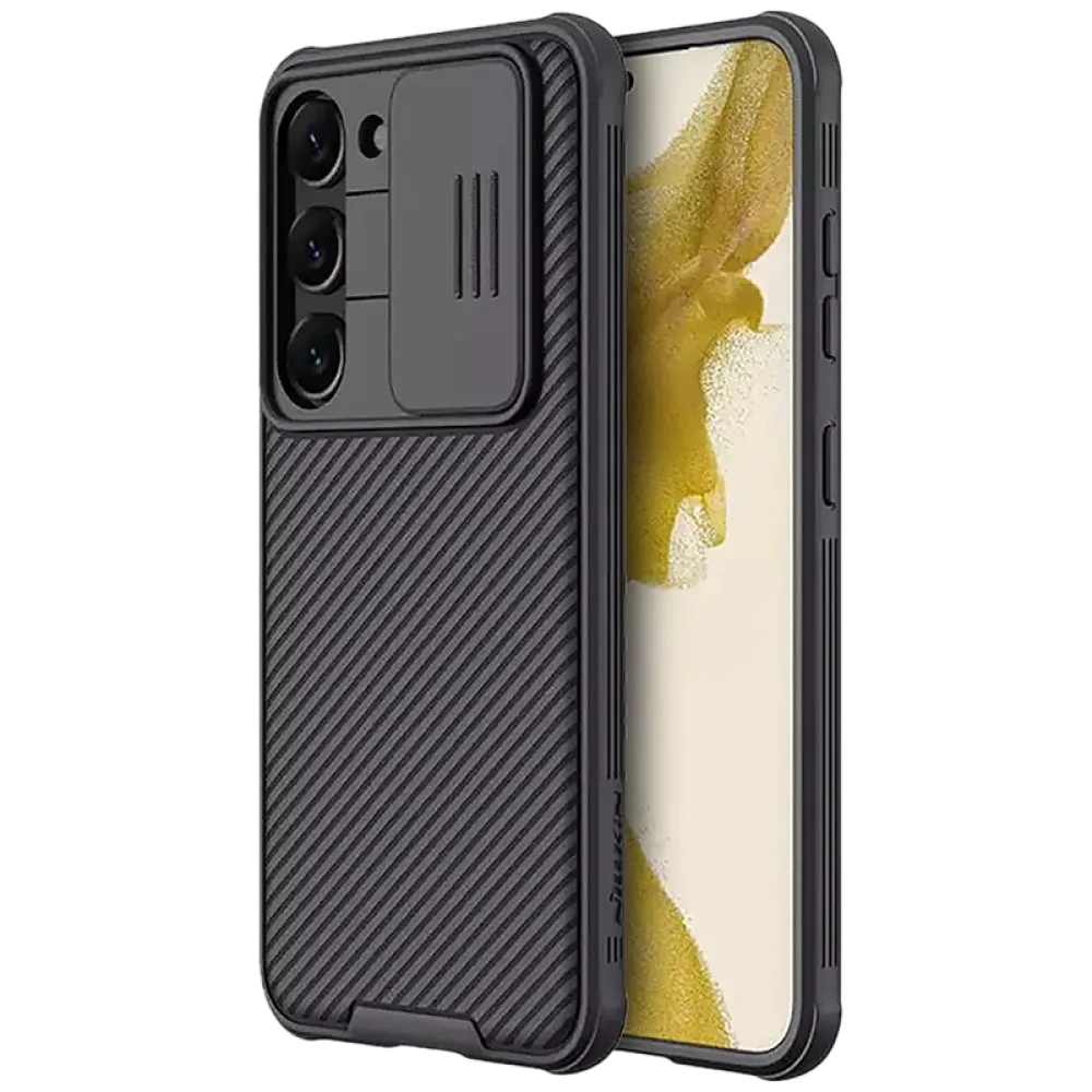 Чехол Nillkin Galaxy S23+ Camshield Pro, Чёрный