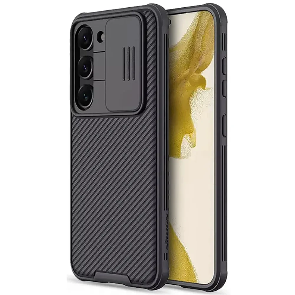 Чехол Nillkin Galaxy S23+ Camshield Pro, Чёрный