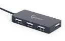 USB-концентратор Gembird UHB-U2P4-04, Чёрный