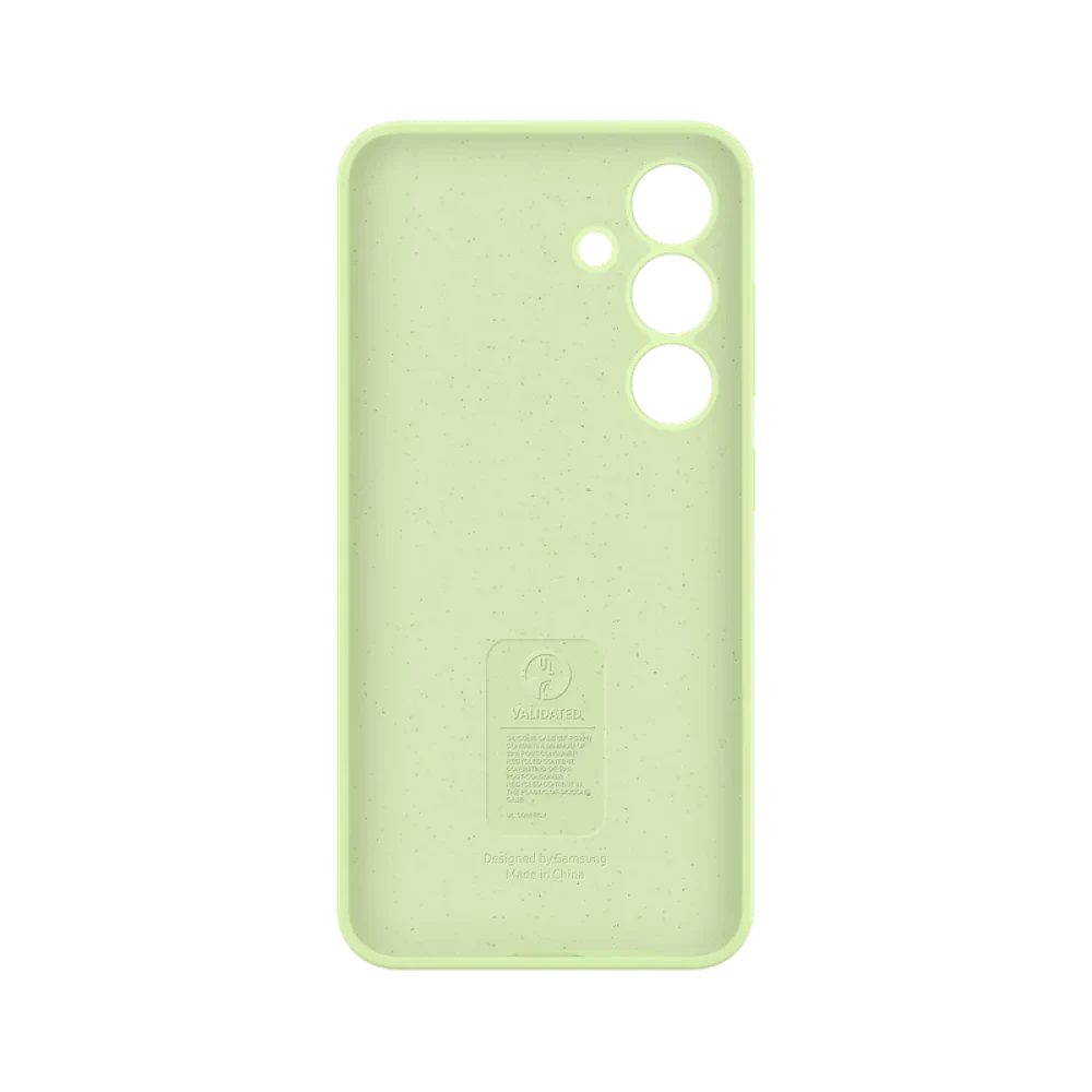 Чехол Samsung Silicone Cover Galaxy S24, Светло-зеленый