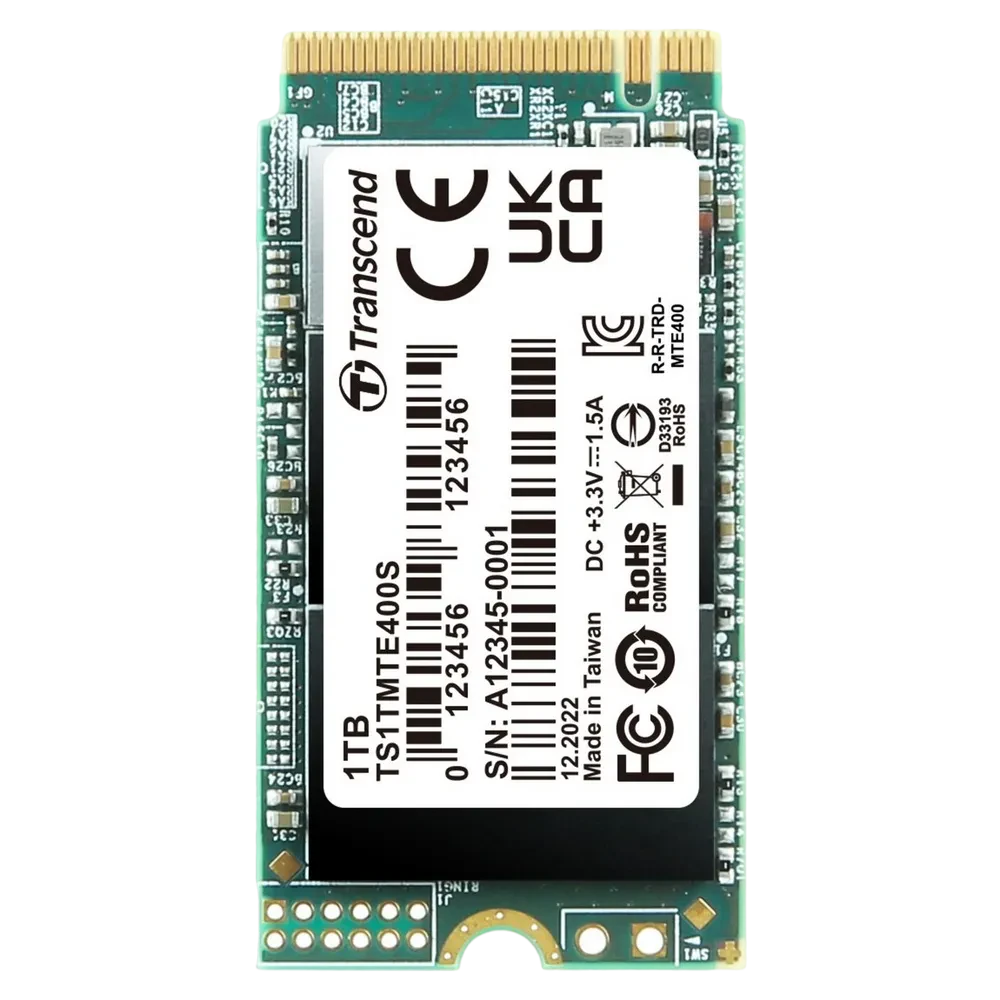 Накопитель SSD Transcend MTE400S, 1024Гб, TS1TMTE400S