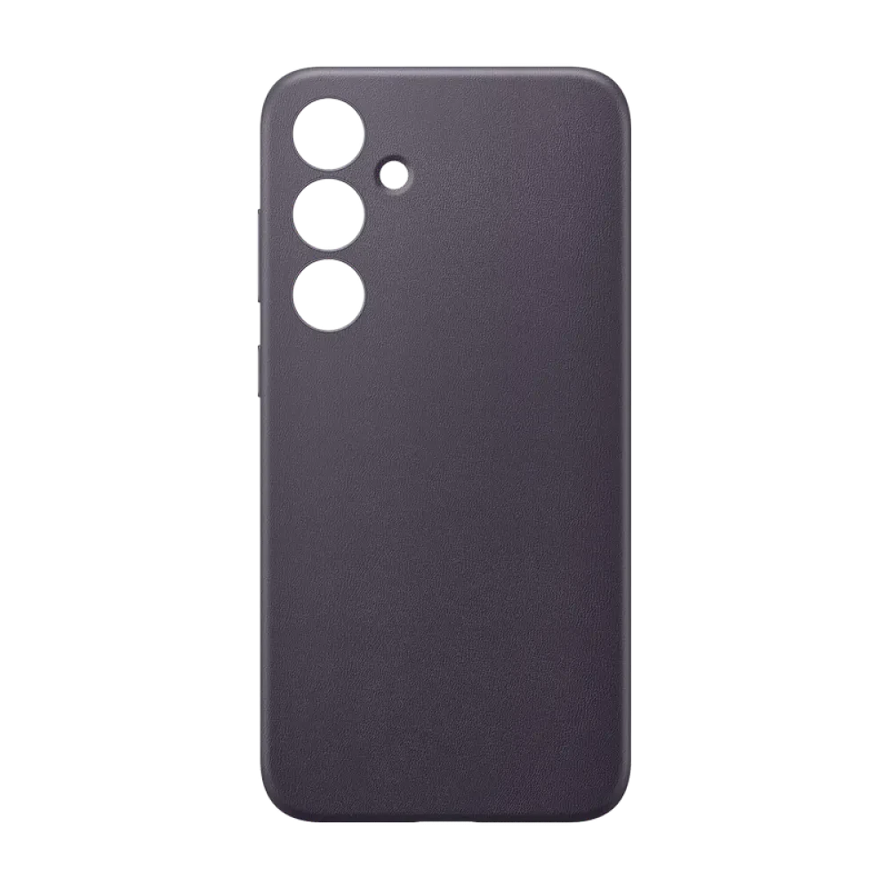 Husă Samsung Vegan Leather Case Galaxy S24+, Violet Întunecat