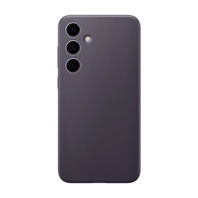 Чехол Samsung Vegan Leather Case Galaxy S24+, Темно-фиолетовый