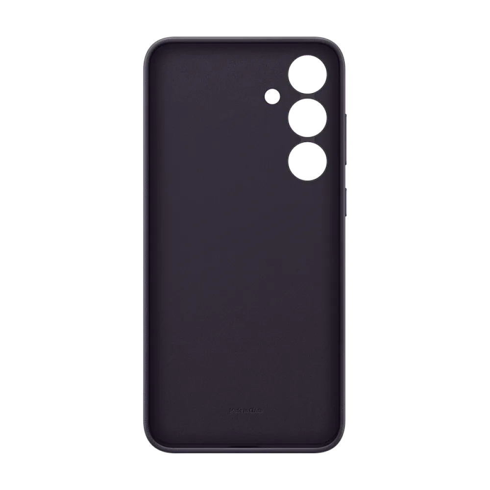Husă Samsung Vegan Leather Case Galaxy S24+, Violet Întunecat