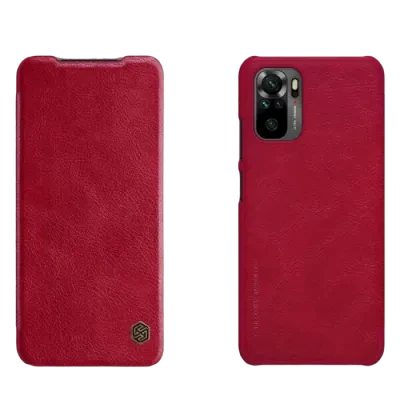 Чехол Nillkin RedMi Note 10, Qin LC, Красный