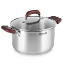 Набор кастрюль Rondell RDS-822, 5,6л, 24см, Нержавеющая сталь