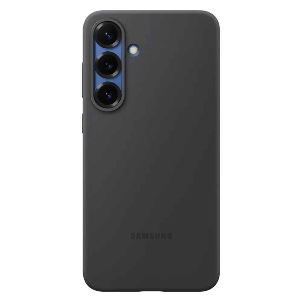 Husă Samsung Silicone Cover pentru Galaxy S25+, Negru