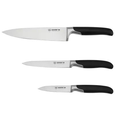 Набор ножей Polaris Graphit-4SS, Чёрный