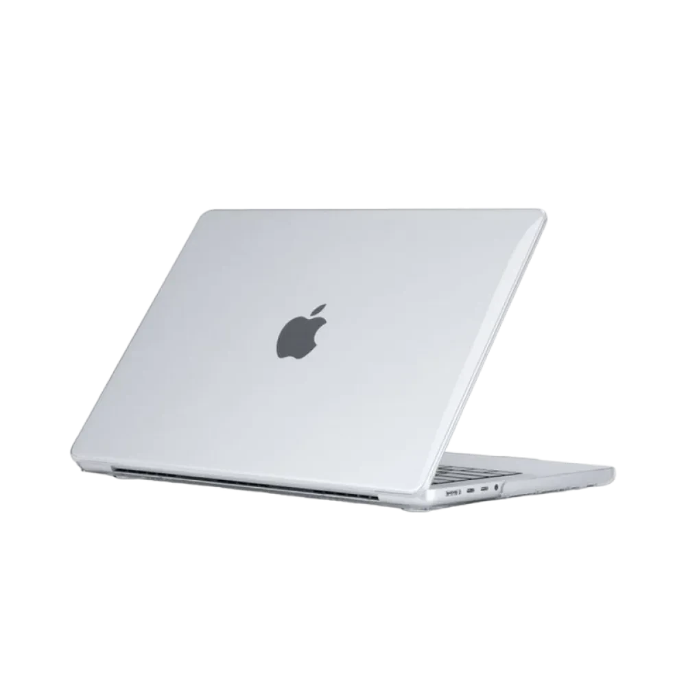Husă pentru laptop Tech Protect Smartshell Macbook Pro 14 (2021-2023), 14.2", Policarbonat, Crystal Clear