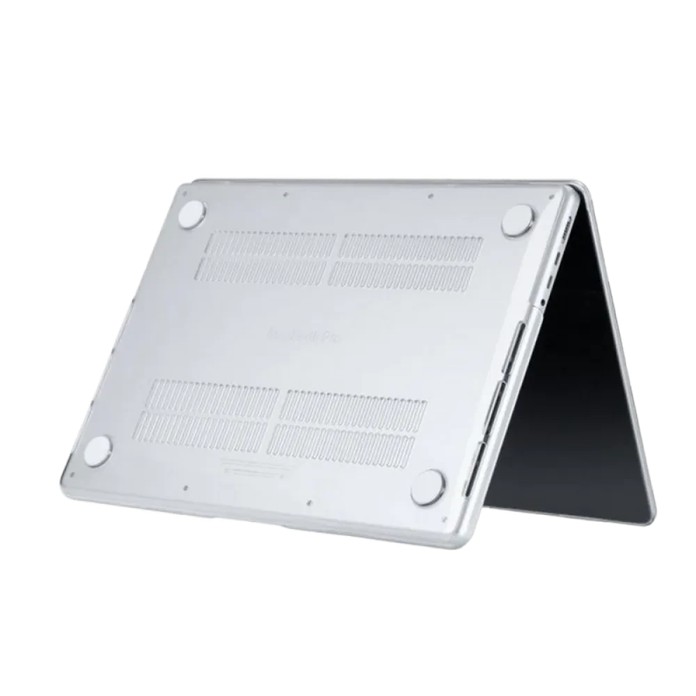 Husă pentru laptop Tech Protect Smartshell Macbook Pro 14 (2021-2023), 14.2", Policarbonat, Crystal Clear
