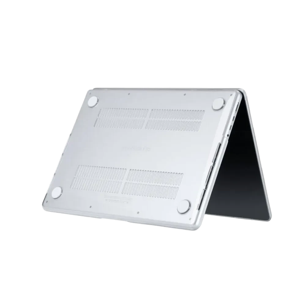 Husă pentru laptop Tech Protect Smartshell Macbook Pro 14 (2021-2023), 14.2", Policarbonat, Crystal Clear