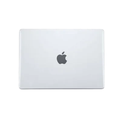 Husă pentru laptop Tech Protect Smartshell Macbook Pro 14 (2021-2023), 14.2", Policarbonat, Crystal Clear
