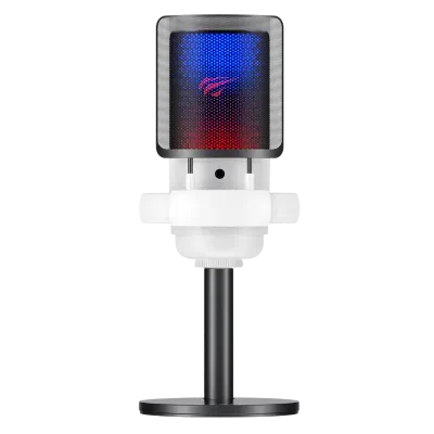 Microfon Gaming Havit GK50, Cu fir, Alb