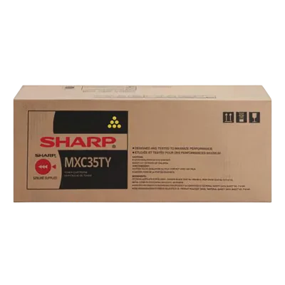 Toner Sharp MX-C35TY, Galben