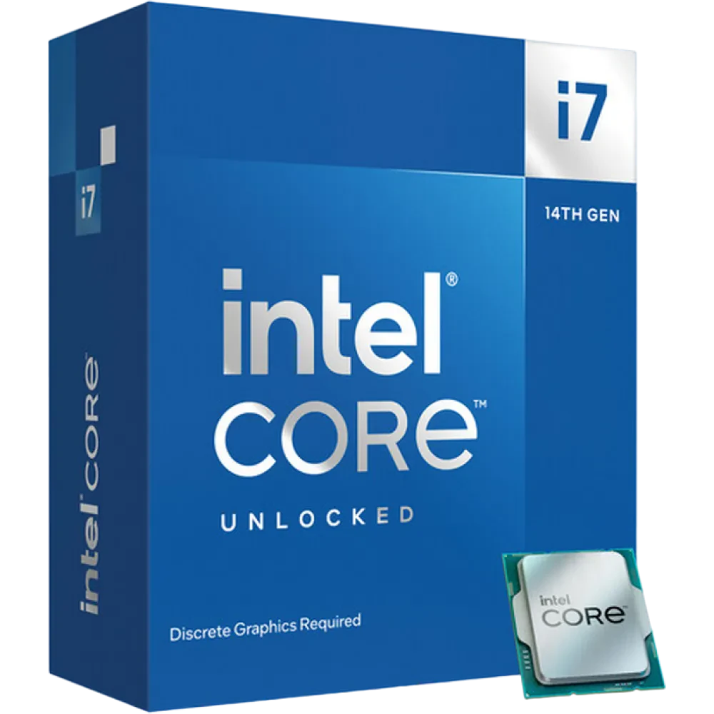 Procesor Intel Core i7-14700KF, Fără grafică integrată,  | Tray