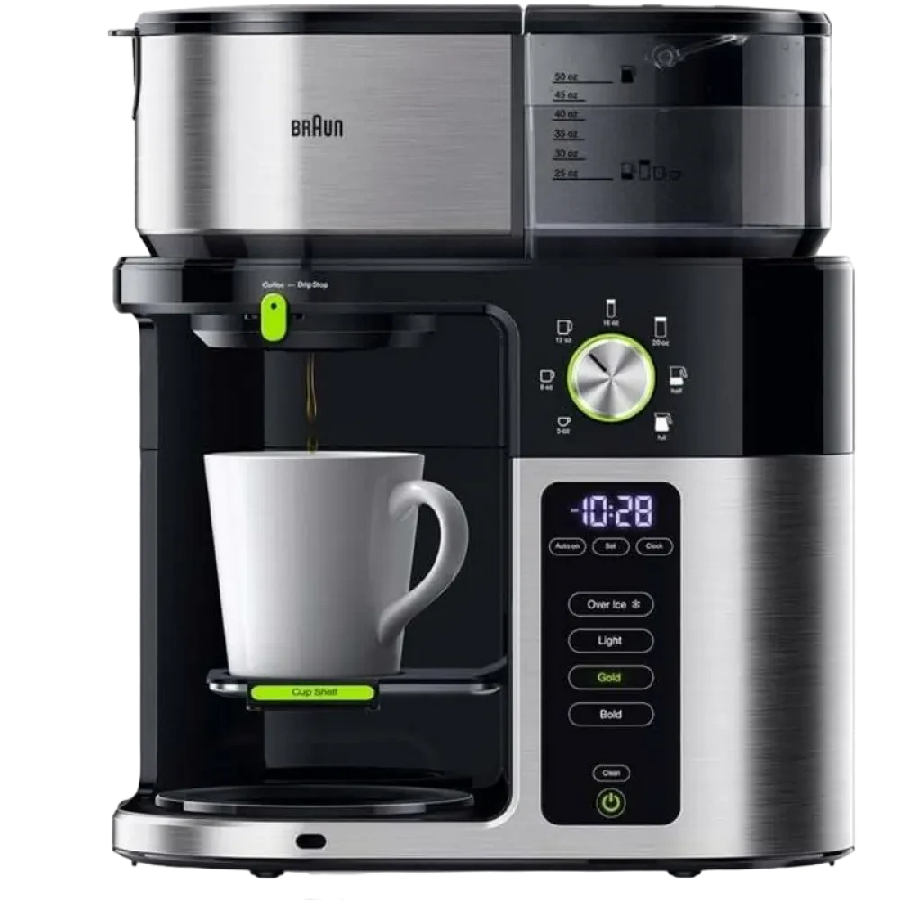 Cafetiera cu picurare Braun KF 9050 BK, 1600W, Negru