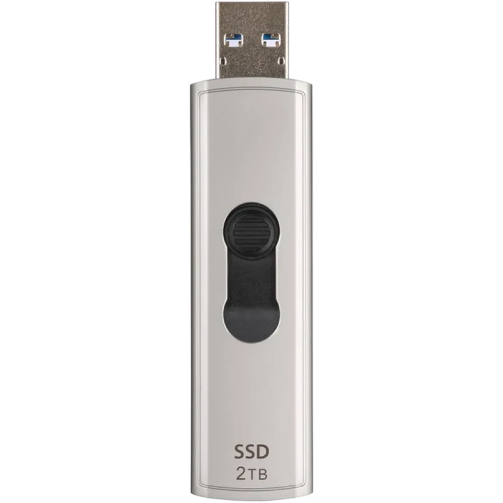 Внешний портативный SSD накопитель Transcend ESD320A, 2 ТБ, Серый (TS2TESD320A)