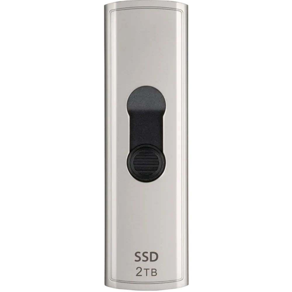 Внешний портативный SSD накопитель Transcend ESD320A, 2 ТБ, Серый (TS2TESD320A)