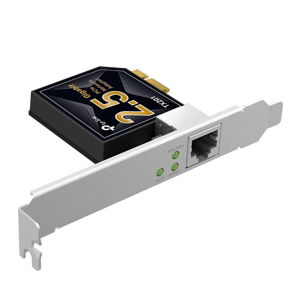 Сетевой адаптер TP-LINK TX201, Серебристый