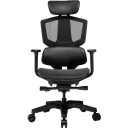 Scaun Gaming Cougar Argo One, Plasă elastomerică respirabilă, Negru