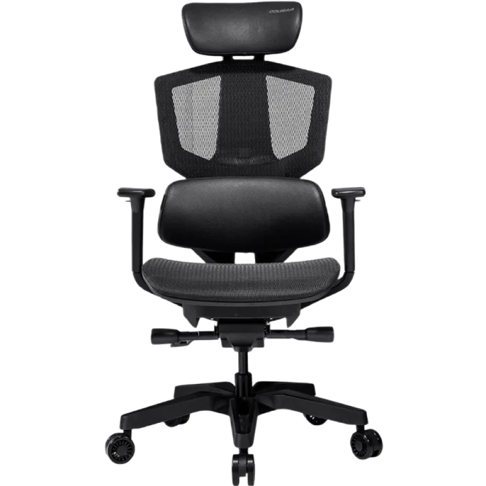 Scaun Gaming Cougar Argo One, Plasă elastomerică respirabilă, Negru