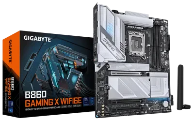 Placă de bază Gigabyte B860 GAMING X WIFI6E, LGA1851, Intel B860, ATX