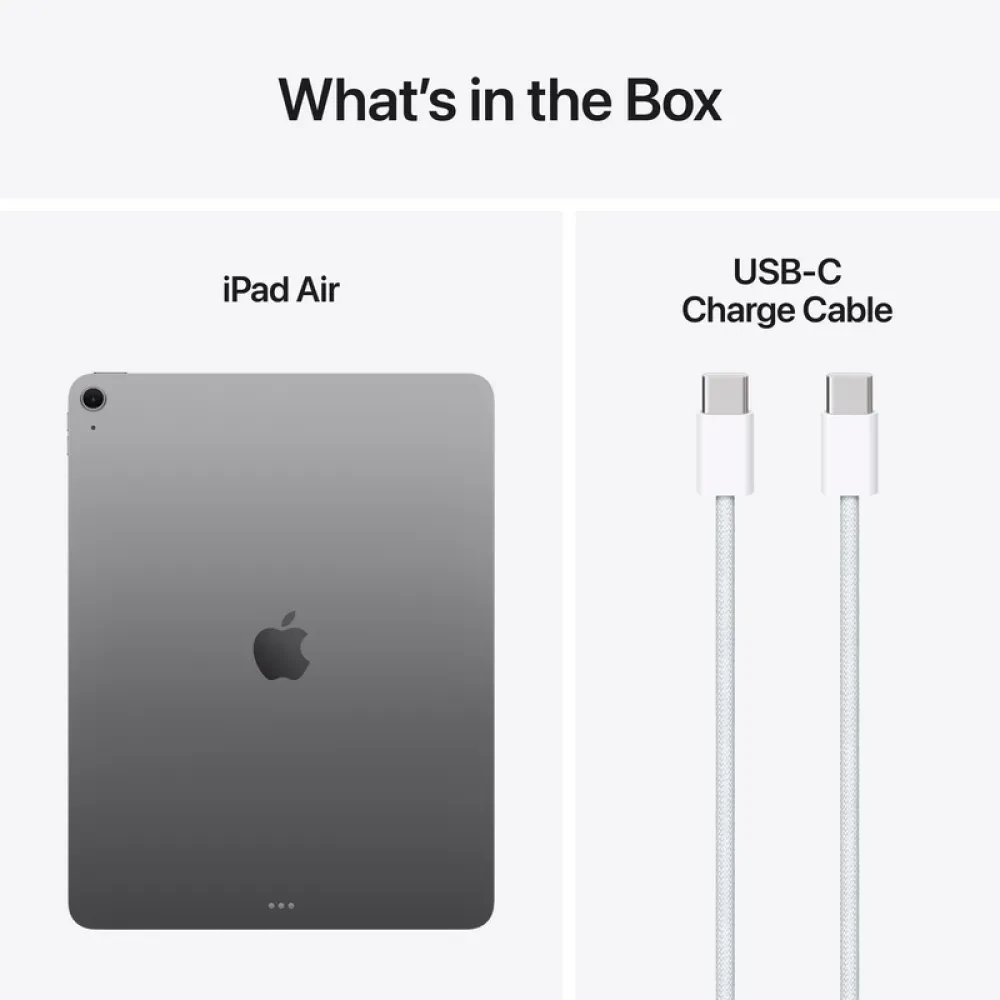Tabletă Apple iPad Air 13 (2025), Wi-Fi, 8GB/128GB, Gri cosmic