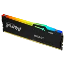 Memorie RAM Kingston FURY Beast RGB, DDR5 SDRAM, 5600 MHz, 128GB, KF556C36BBEAK2-128