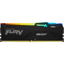 Memorie RAM Kingston FURY Beast RGB, DDR5 SDRAM, 5600 MHz, 128GB, KF556C36BBEAK2-128