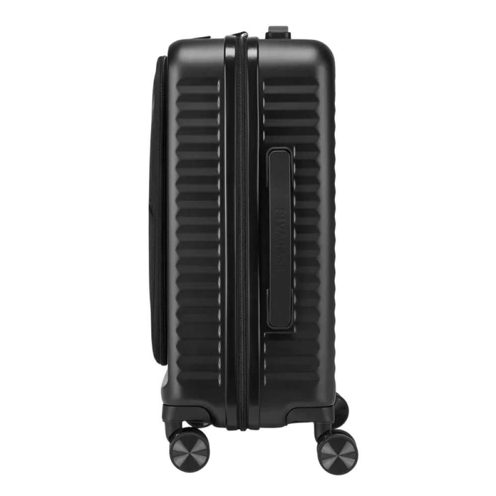 Чемодан Rivacase Clark-Eco, 28л, Чёрный