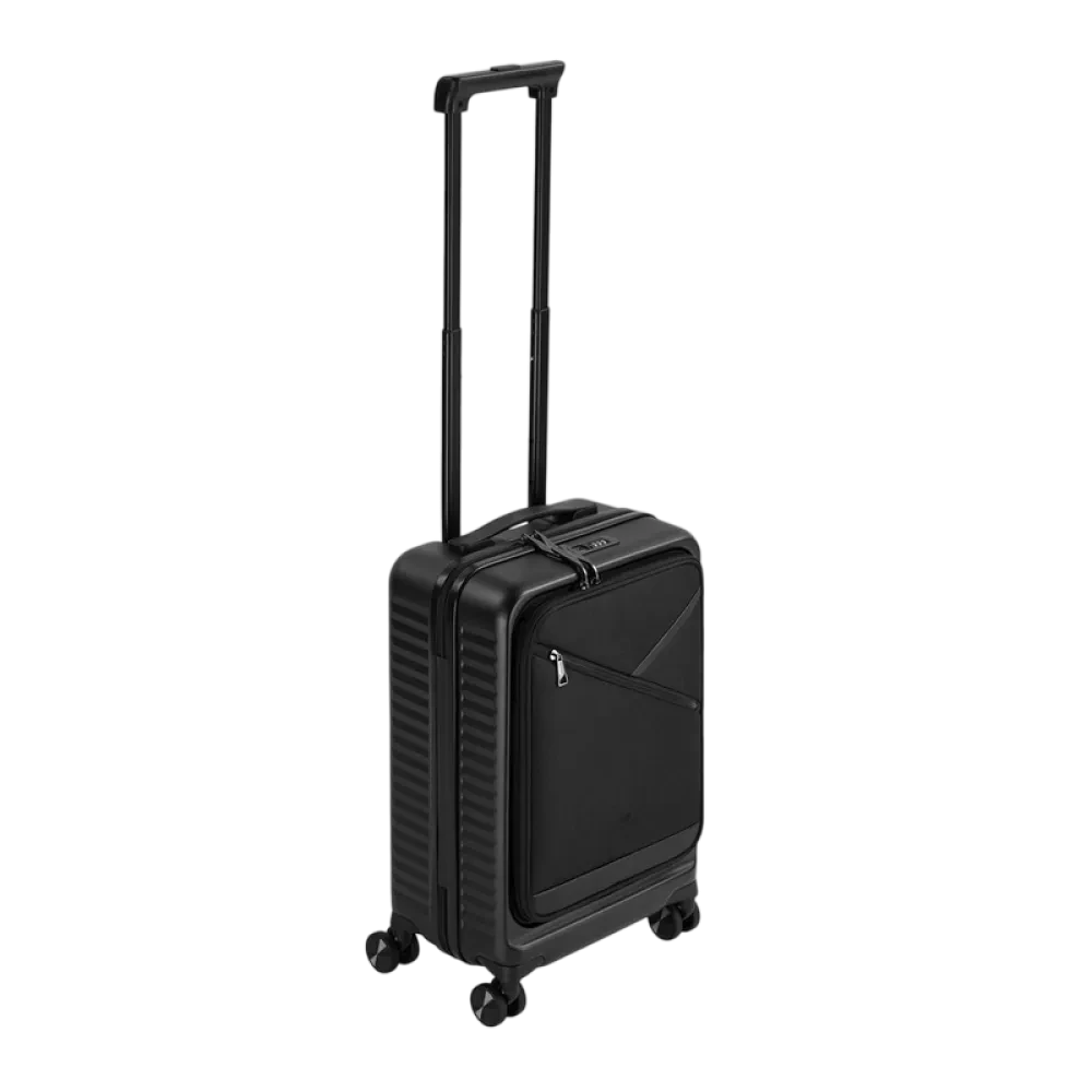 Чемодан Rivacase Clark-Eco, 28л, Чёрный
