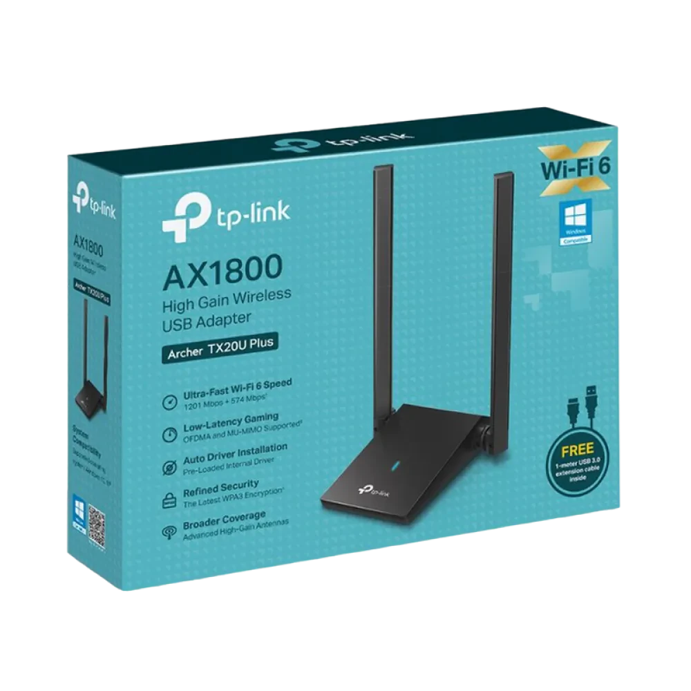 USB Aдаптер TP-LINK Archer TX20U Plus, 
